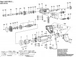 Bosch 0 601 170 003  Drill 110 V / Eu Spare Parts